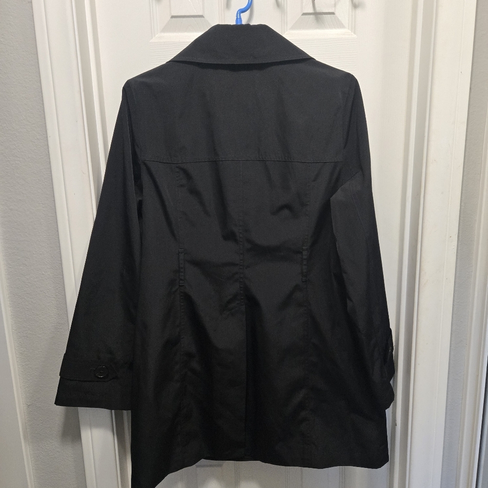 London Fog Women's Black Coat Size M - Picture 3 of 7